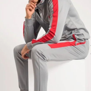 Ensemble de jogging de course à séchage rapide pour homme, survêtement deux pièces d'entraînement, de Gym, de Fitness et de sport, vente en gros - Product Image 3