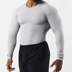 Camiseta de Compresión Deportiva Sublimada con Logotipo Personalizado para Hombre, Camiseta de Compresión para Gimnasio, Camiseta de Compresión para Entrenamiento, Camiseta de Compresión para MMA - Product Image 4