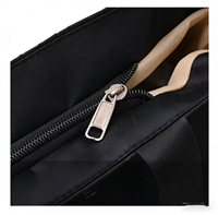Sac fourre-tout en nylon imperméable personnalisé avec poches, vente en gros, sac à main durable de grande capacité, logo imprimé personnalisé, sac de travail pour ordinateur portable