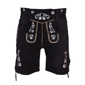 Trachten Herren Lederhose Kurz Oktoberfest Bavarian Lederhosen 2025 - Product Image 1