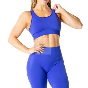 Soutien-gorge de sport respirant à une épaule Fitness haut de yoga extensible avec soutien-gorge de yoga confortable - Product Image 2