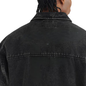 Veste en jean tissée vintage de luxe pour homme OEM, qualité supérieure, style rétro classique, streetwear décontracté, veste durable - Product Image 6