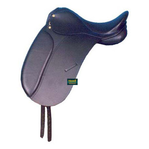 Selle de cheval anglaise noire de qualité supérieure, selle d'équitation classique pour l'équitation, l'entraînement, la compétition et l'utilisation en extérieur - Product Image 2