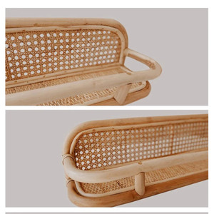 Rattan Wall <b>Shelf</b> Rattan <b>Kids</b> Room <b>Shelf</b> Rattan Wall Hanging <b>Shelf</b> Handmade From Vietnam - Product Image 5