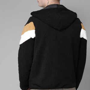 High Quality Winter Wear Warm <b>Sherpa</b> Fleece Hoodie New Arrival Soft <b>Sherpa</b> Zipper Hoodies For Men - Product Image 5