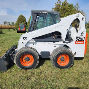 Fairly Used for S250 Skid <b>Steer</b> Wheel Loader Front Loader with Fully Hydraulic System Engine & Motor-Competitive Price Stock - Product Image 1