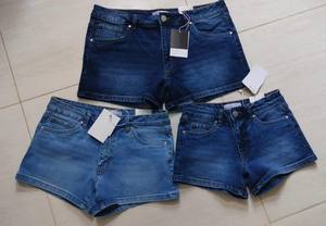 Short en jean lavé respirant pour femmes de haute qualité Denim décontracté avec adoucissant tissé pour le confort et le style-BD - Product Image 4