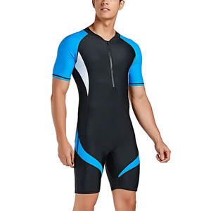 Trajes de Baño para Hombre de Secado Rápido, Trajes de Baño de Manga Corta con Sublimación Personalizada para Hombre - Product Image 3