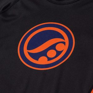 เสื้อรัดกล้ามเนื้อ MMA แขนยาวสำหรับเล่นกีฬา ผลิตจากผ้าสแปนเด็กซ์/โพลีเอสเตอร์ พิมพ์ลายด้วยเทคนิคดิจิตอลแบบถ่ายโอนความร้อน ดีไซน์สำหรับการถ่ายโอนความร้อนจากผู้ผลิต - Product Image 2