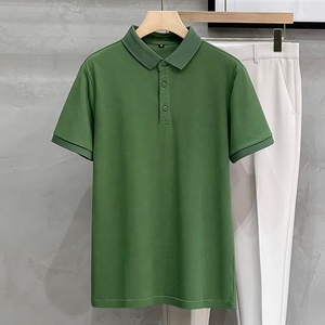 Men's Summer for <b>Polo</b> <b>Shirt</b> Casual <b>Slim</b> <b>Fit</b> Trend Half-Sleeved T-<b>Shirt</b> Solid Pattern Wholesale <b>Polo</b> <b>Shirt</b> - Product Image 6