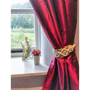 Decorative Jute Curtain Tie Back in High-Quality Jute Rope with Natural Finished for Home Hotel and Restaurant Curtain Holders - Product Image 2