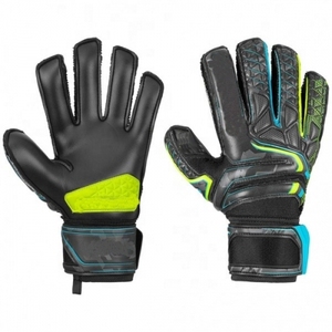 Goalkeeper Gloves Professional Non Slip 4mm Latex Football Goalie Gloves With <b>Finger</b> Protection - Product Image 4