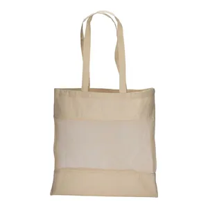 Borsa Shopper Personalizzata in Cotone Naturale per Gadget Promozionali - Product Image 3