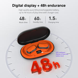 2024 Best-seller casque ouvert TWS Pro Bluetooth casques sans fil écouteurs Bluetooth 5.2 pour téléphone portable en noir - Product Image 5