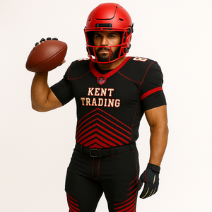 Uniforme de football américain pour jeunes personnalisé Ensemble maillot et pantalon durables | Vêtements d'équipe sublimés et respirants pour les équipes scolaires et de clubs - Product Image 2