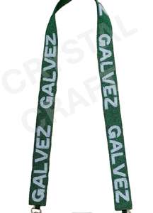 Saints Gold Seed Bead Bag Straps Accesorios de moda con forma personalizada y correa de monedero con cuentas de diseño - Product Image 4