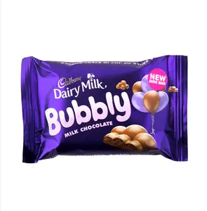 Cadbury süt süt Bubbly süt çikolata 204G
