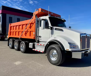 Camión Volquete Kenworth T880 Usado, Asequible, 2022-2023, Eje Triple, 510HP, Transmisión Automática de 6 Velocidades - Product Image 3