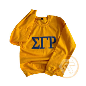 เสื้อสเวตเชิ้ตผู้หญิงคุณภาพสูง Sigma Gamma Rho ผ้าฝ้ายฟลีซ 500 กรัม เป็นมิตรกับสิ่งแวดล้อม สำหรับฤดูใบไม้ร่วงและฤดูหนาว ปักด้านหน้า ระบายอากาศได้ดี มีซิป - Product Image 1