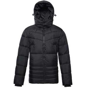 Chaqueta acolchada con capucha pesada resistente al agua para hombre, abrigo de burbuja de invierno, chaquetas acolchadas ligeras personalizadas para mujer, impermeables - Product Image 6