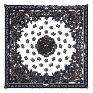 100% coton crâne terrestre Steampunk Bandana personnalisé Paisley carré écharpe enveloppes en gros dans le Style masculin pour adultes - Product Image 2