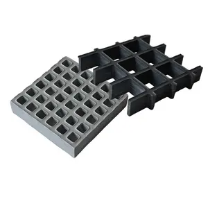 Anti Corrosion Fiber Glass Plastic Frp Grating In Water And Wastewater Treatment Facilities