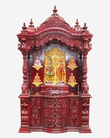 Temple de prière traditionnel en bois de teck personnalisé et durable avec caractéristiques détachables – Nouvelle Arrivée Vente en Gros