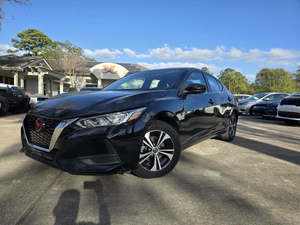 Sièges en cuir Nissan Sentra SV 2023 d'occasion conduite FWD intérieur foncé direction à gauche - Product Image 5