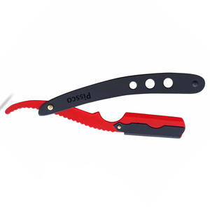 Kit de rasoir droit manuel pour barbier, rasoir droit fabriqué par Pissco Pakistan - Product Image 4