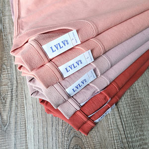 250 GSM เสื้อยืดสำหรับผู้ชายผ้าฝ้ายหนักลำลองสำหรับผู้ชายเสื้อยืดระบายอากาศได้ดีสีพื้นใส่โลโก้ได้ตามต้องการ - Product Image 2