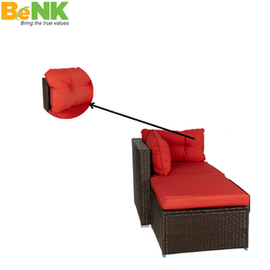 Muebles de jardín de diseño moderno para todo tipo de clima, gran oferta, sofás de jardín de ratán para Patio, juego de sofás para Hotel, villas, sala de estar - Product Image 4