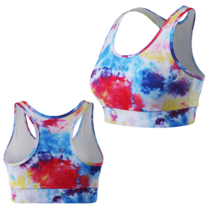 Sujetador Deportivo Halter Premium sin Costuras con Estampado por Transferencia Térmica para Mujer, para Yoga, Fitness, Gimnasio, Correr, de Secado Rápido, Transpirable, Antichoque, con Elasticidad en Cuatro Direcciones - Product Image 3
