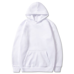 Sweats à capuche pour hommes en coton polyester avec logo personnalisé, taille plus, 220 g/m²-500 g/m², coton lourd, sweats à capuche oversize pour hommes - Product Image 4
