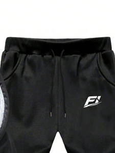 ชุดวอร์มผู้ชายผ้าฟลีซแบบกำหนดเอง ขายส่ง เสื้อฮู้ดซิป กางเกงจ็อกเกอร์ ชุดกีฬา รับผลิตแบบ OEM แบรนด์ส่วนตัว สำหรับธุรกิจ B2B - Product Image 4