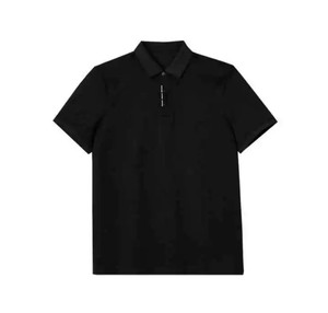 100% algodón hombres Polo camisetas para hombres media manga transpirable verano cuello camisa a granel hombres ropa - Product Image 3