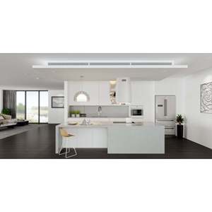 Grande dalle en quartz gris Savoie Unionstone, composition cristalline, étanche, design moderne, application murale - Product Image 3