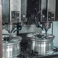 Rines de Aleación de Aluminio Forjado Mecanizados por CNC Speedmega de 20-24 Pulgadas, Pulidos y Brillantes, con Offset Personalizado para Jeep Wrangler, GMC y Camionetas