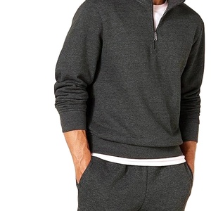 เสื้อสเวตเชิ้ตผ้าคอตตอนโพลีเอสเตอร์ผ้าโพลีเอสเตอร์น้ำหนักเบาทันสมัยเสื้อสเวตเชิ้ตมีซิปครึ่งตัว2026ใหม่ - Product Image 1