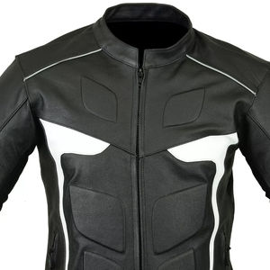 Venta al por mayor de ropa deportiva de invierno de calidad superior chaqueta de cuero de moto de diseño personalizado para carreras de motos servicio OEM - Product Image 3