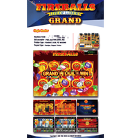 72% ~ 82% pourcentage bonne tenue boule de feu vie de luxe Grand avec JP pièce poussoir machine de jeu d'arcade tragamonedas wms550 pot de fabricant d'usine d'or