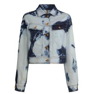 Chaqueta de Mezclilla de Alta Calidad, Chaqueta Bomber con Bloques de Color Personalizados, Chaqueta de Mezclilla a la Moda - Product Image 3