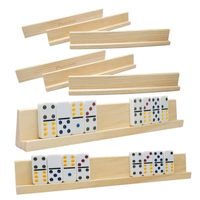 Nouveauté - Jeu de dominos moderne en laine éco-responsable Prisma Design modèle PWG 105 - Plateau de jeu de haute qualité fabriqué à la main