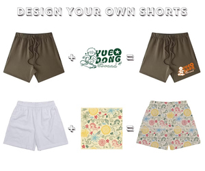Shorts de basketball pour hommes en tissu peigné épais, imprimé intégral, couleur unie, décontracté, en polyester écologique, avec cordon de serrage, été, personnalisable, sport - Product Image 5