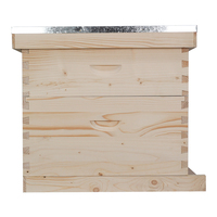 Colmena Langstroth de dos capas de abeto chino para 10 cuadros