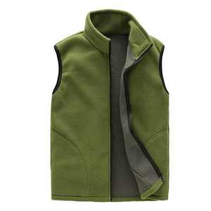 Chaqueta de chaleco de lana polar antipilling bordada personalizada para hombres y mujeres ropa exterior personalizable con logotipo para Baberos voluntarios - Product Image 3
