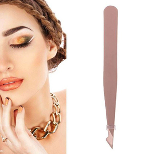 Pinza de Cejas Profesional de Acero Inoxidable Ultraafilada para Eliminar el Vello Fino y Corto, Etiqueta Personalizada, Ligera - Product Image 5