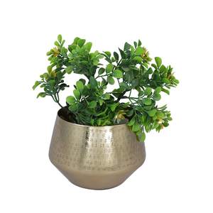 Vaso per Fiori in Ferro Dorato per Arredamento Casa, Design Elegante in Stile Costiero per Matrimoni e Uso a Terra a Prezzi Competitivi - Product Image 4