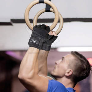 Gants d'haltérophilie en cuir néoprène professionnel gants d'entraînement de gymnastique en différentes couleurs en gros - Product Image 5