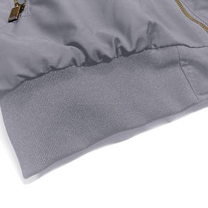 Veste de baseball unisexe de haute qualité en soie satinée support coupe-vent pour l'hiver et l'extérieur design haut de gamme nouvel OEM High Street vente en gros - Product Image 6