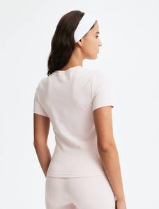 100% coton unisexe tricoté impression t-shirts en gros surdimensionné écologique O cou vêtements de sport Gym Yoga Fitness Pilates - Product Image 4